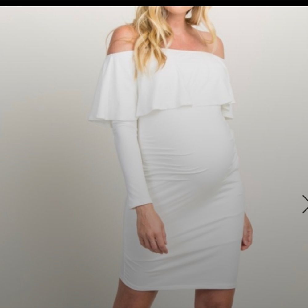 Pink Blush Maternity dress size 8-10